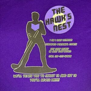 Limited Edition Marvel Hawkeye Avengers The Hawks Nest Golf Lessons Shirt